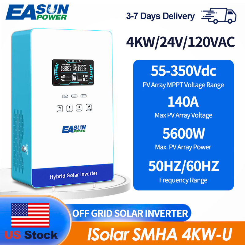 Grid Tie Inverter Limiter 2000W - Inverter Solare EASUN POWER 4000W 24V