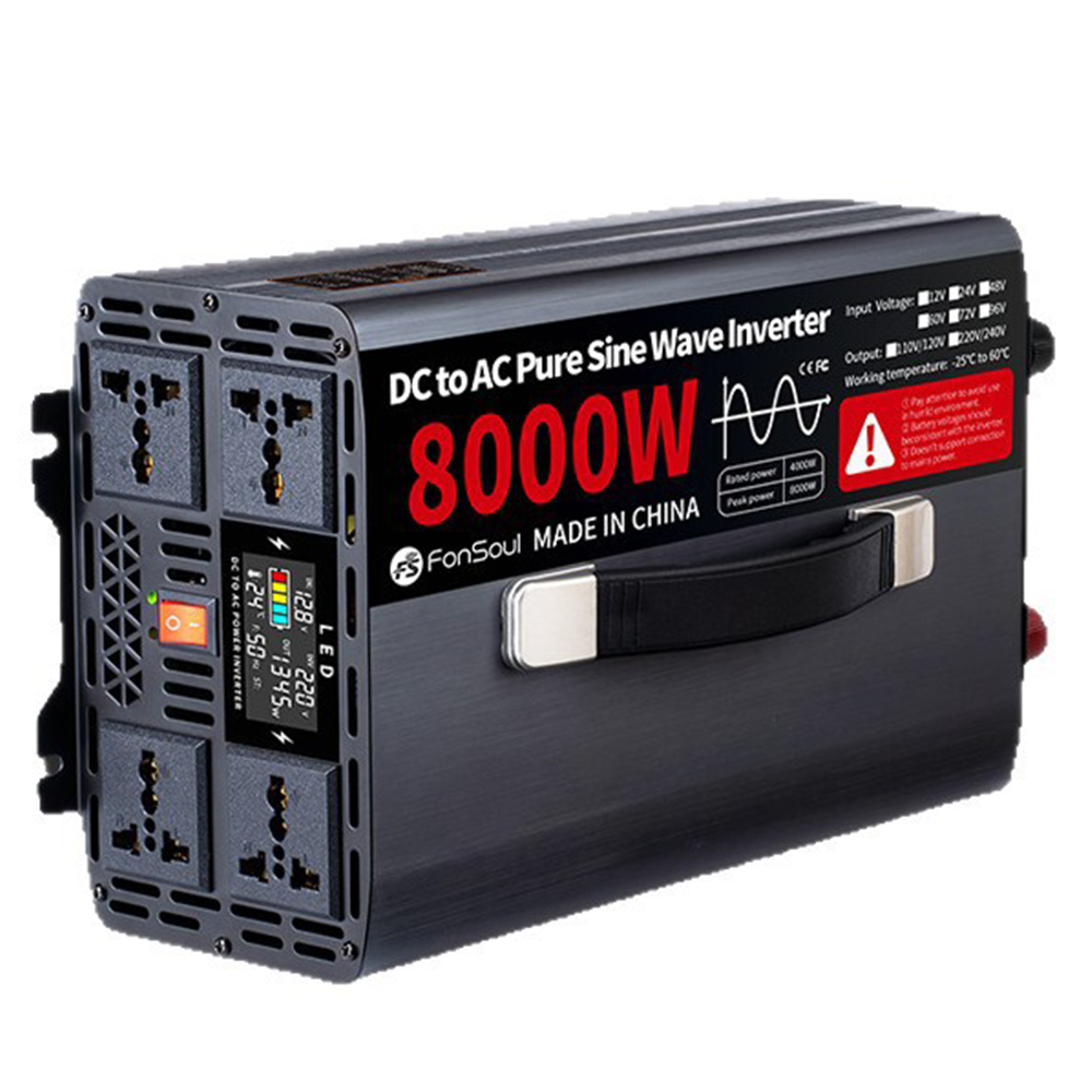 Pure Sine Wave Inverter 5000W 48V 220V - Inverter Portatile a Onda Sinusoidale Pura