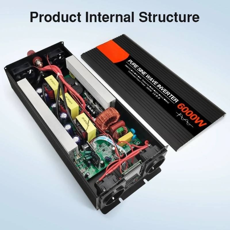 Pure Sine Wave Inverter 5000W 48V 220V - Inverter Solare a Onda Sinusoidale Pura