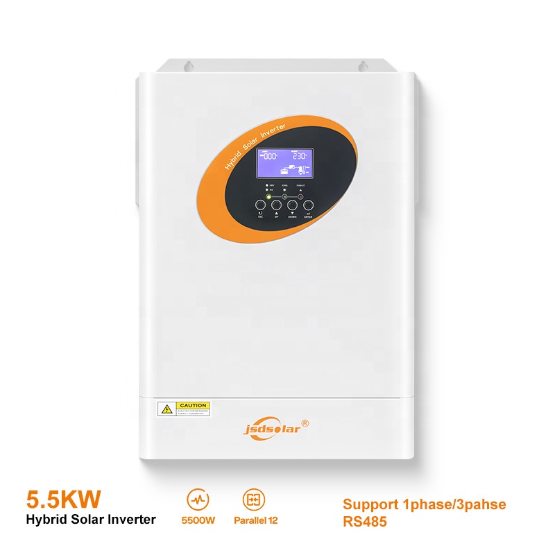 Hybrid Solar Inverter 5.5Kw Mppt 48V - 5.5Kw 5Kw Onda Sinusoidale Pura Mppt