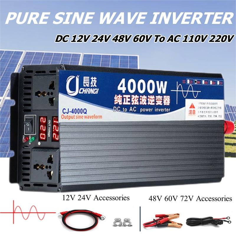 Inverter Pure Sine Wave 60Hz 120V 3000W - 4000W/5000W/5500W/3000W Onda Sinusoidale Pura Inverter DC