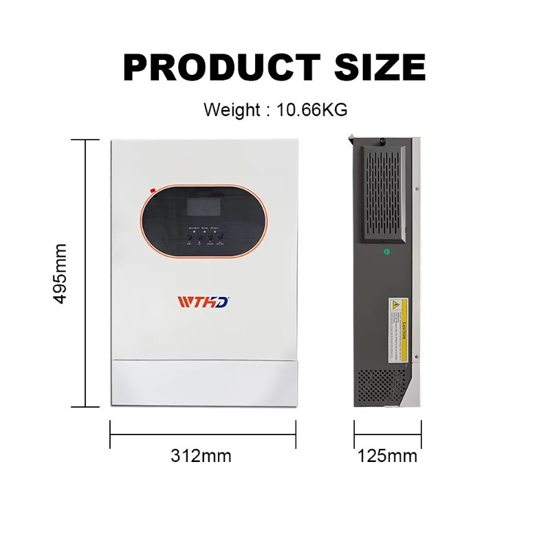 Inverter Solare Ibrido Monofas - Off Grid Solar Inverter 48V 6000W recensione e prezzo