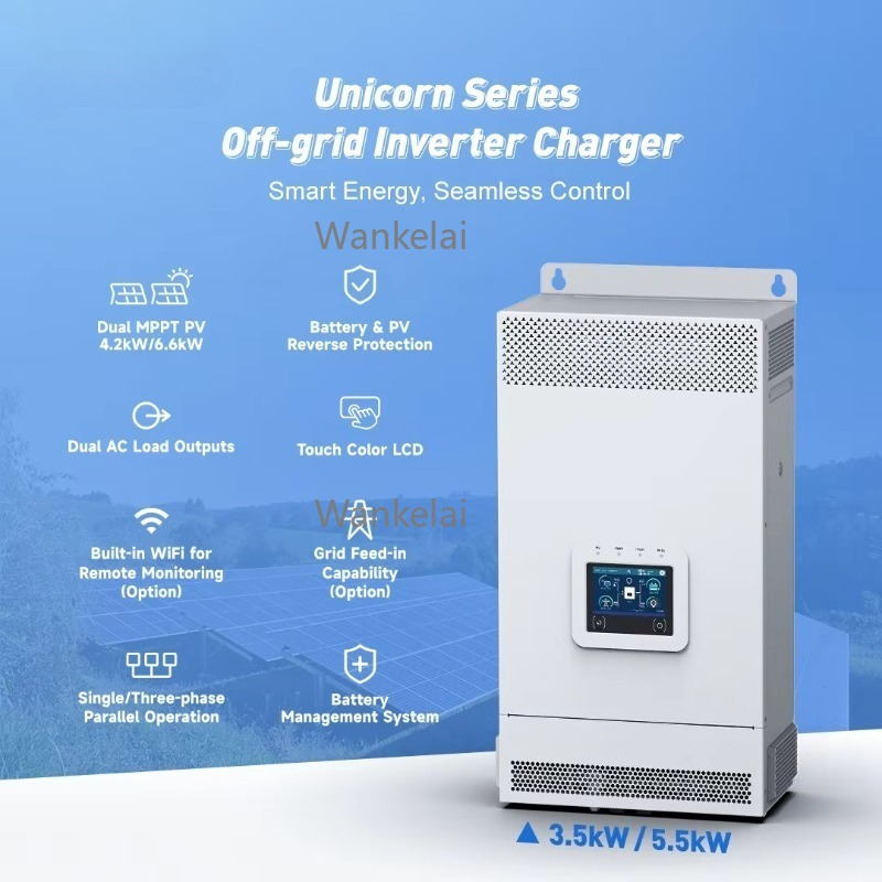 3.5KW 5.5KW 6KW 48v Inverter s - Hybrid Solar Inverter 5.5Kw Mppt 48V recensione e prezzo