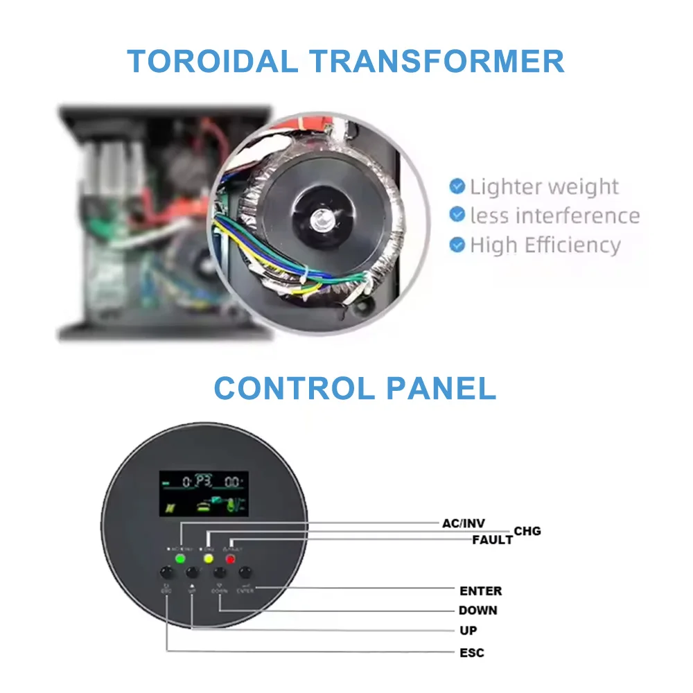 Inverter solare a onda sinusoi - Split Phase Inverter 10Kw 110V 220V recensione e prezzo