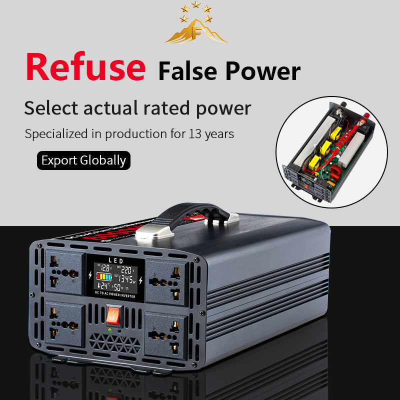 Inverter Portatile a Onda Sinu - Pure Sine Wave Inverter 5000W 48V 220V recensione e prezzo