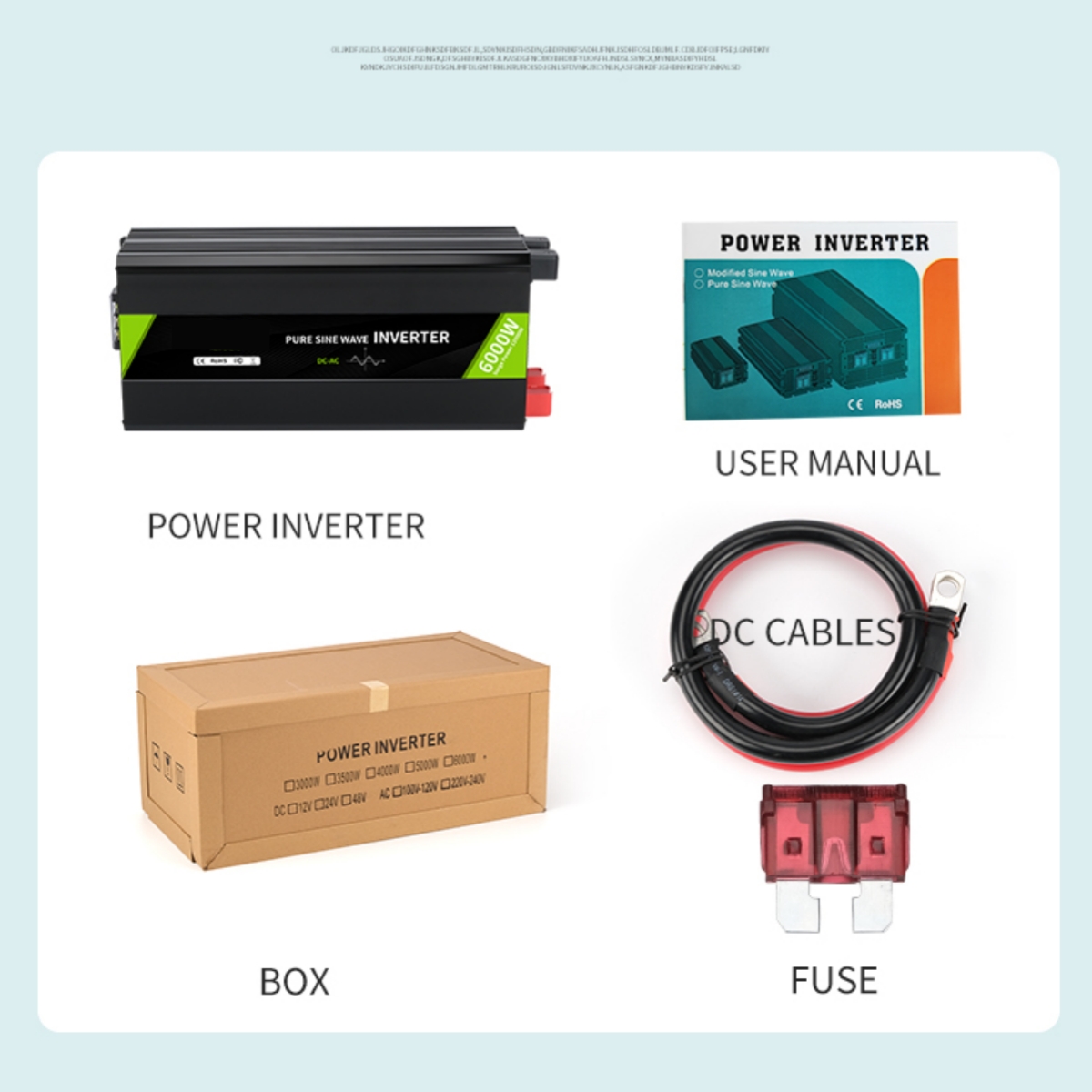 Myami 5000w 12v 24v 48v Dc A A - Pure Sine Wave Inverter 5000W 48V 220V recensione e prezzo