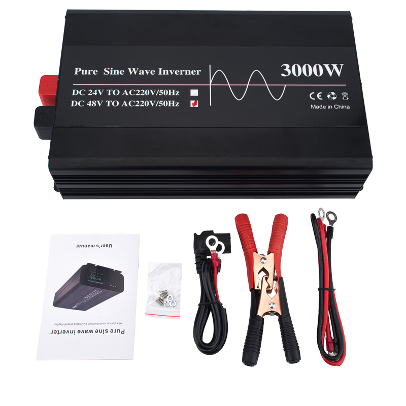 Convertitore solare dell'autom - Lifepo4 Solar Inverter 24V 3000W recensione e prezzo