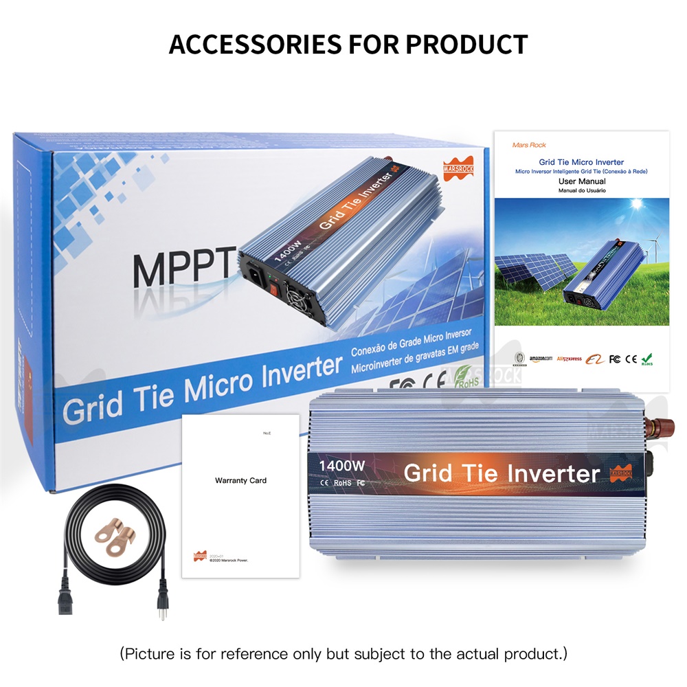 Microinverter Solare Grid-Tie  - Micro Inverter 1400W Solar Grid Tie recensione e prezzo