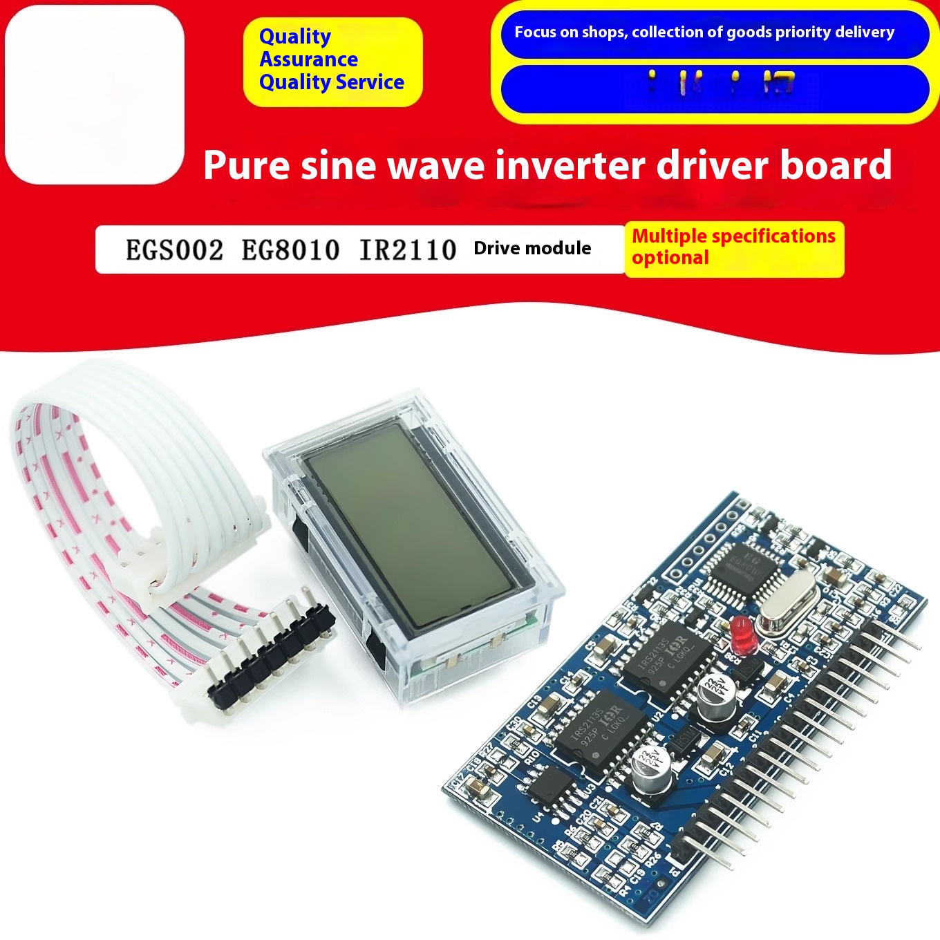 Modulo driver inverter onda si - Egs002 Pure Sine Wave Inverter Driver Board recensione e prezzo