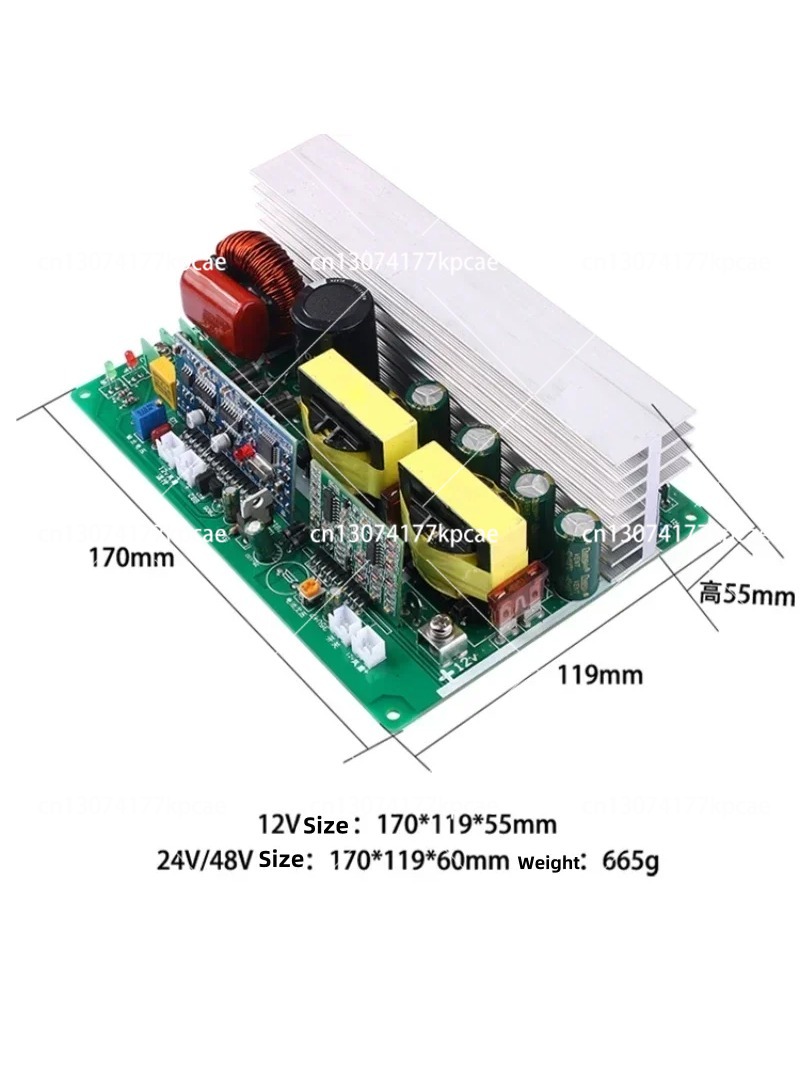 Inverter a Onda Sinusoidale Pu - Pure Sine Wave Inverter Board 24V 48V recensione e prezzo