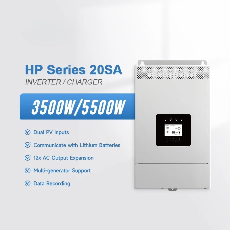 Inverter Solare Ibrido MPPT a  - Hybrid Solar Inverter 5.5Kw Mppt 48V recensione e prezzo