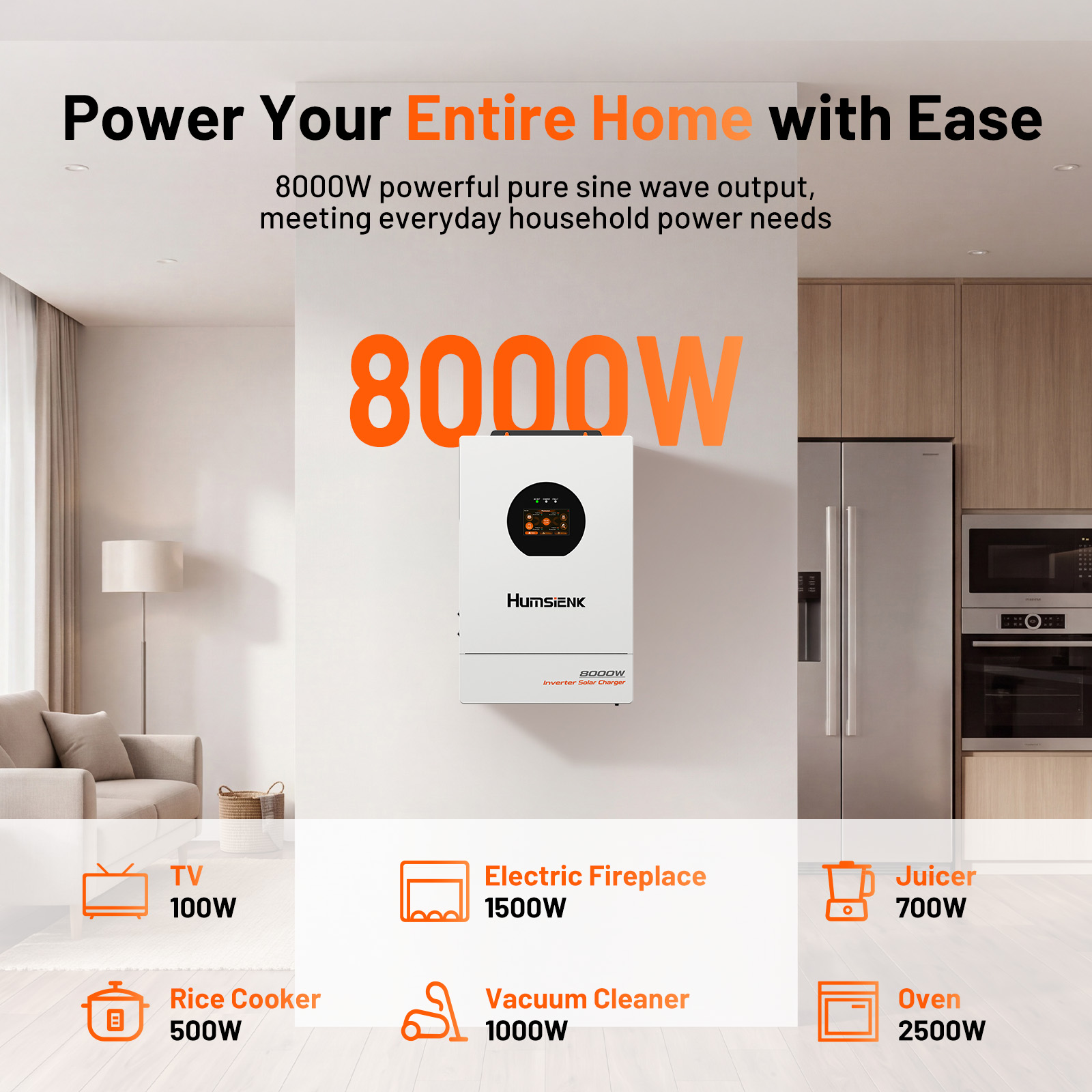 Inverter Solare Ibrido 3-in-1  - Mppt Hybrid Inverter 48V 8Kw 3 Phase recensione e prezzo