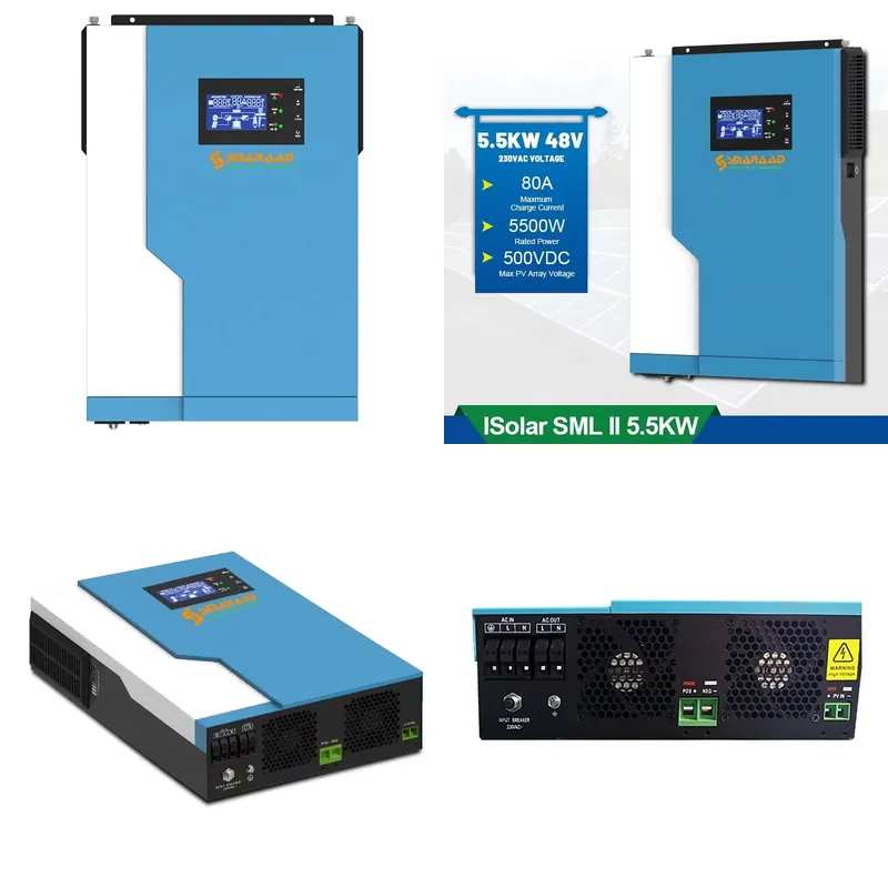 Regolatore Solare 3.5KW 5.5KW  - Hybrid Solar Inverter 5.5Kw Mppt 48V recensione e prezzo