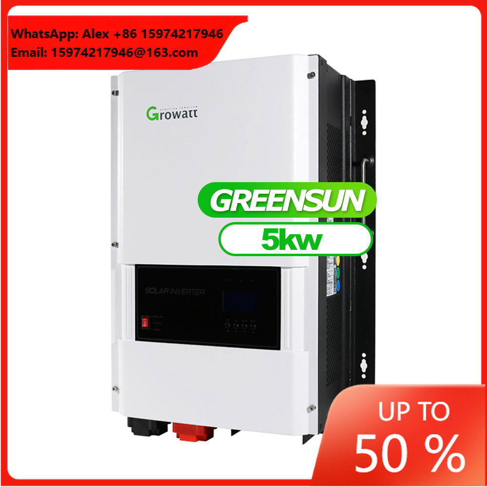 Inverter Ibrido Growatt Off-Gr - Off Grid Solar Inverter 48V 6000W recensione e prezzo