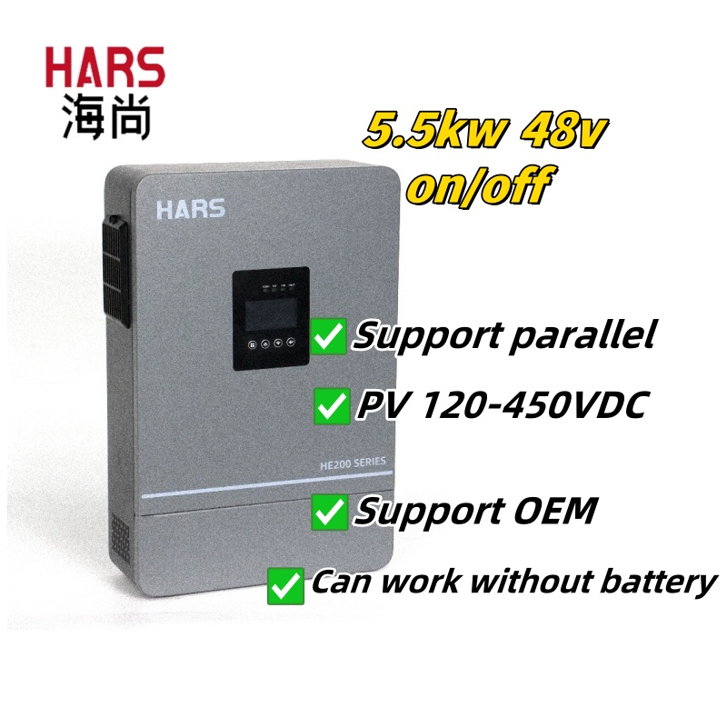 Inverter Solare Ibrido Paralle - Hybrid Solar Inverter 5.5Kw Mppt 48V recensione e prezzo