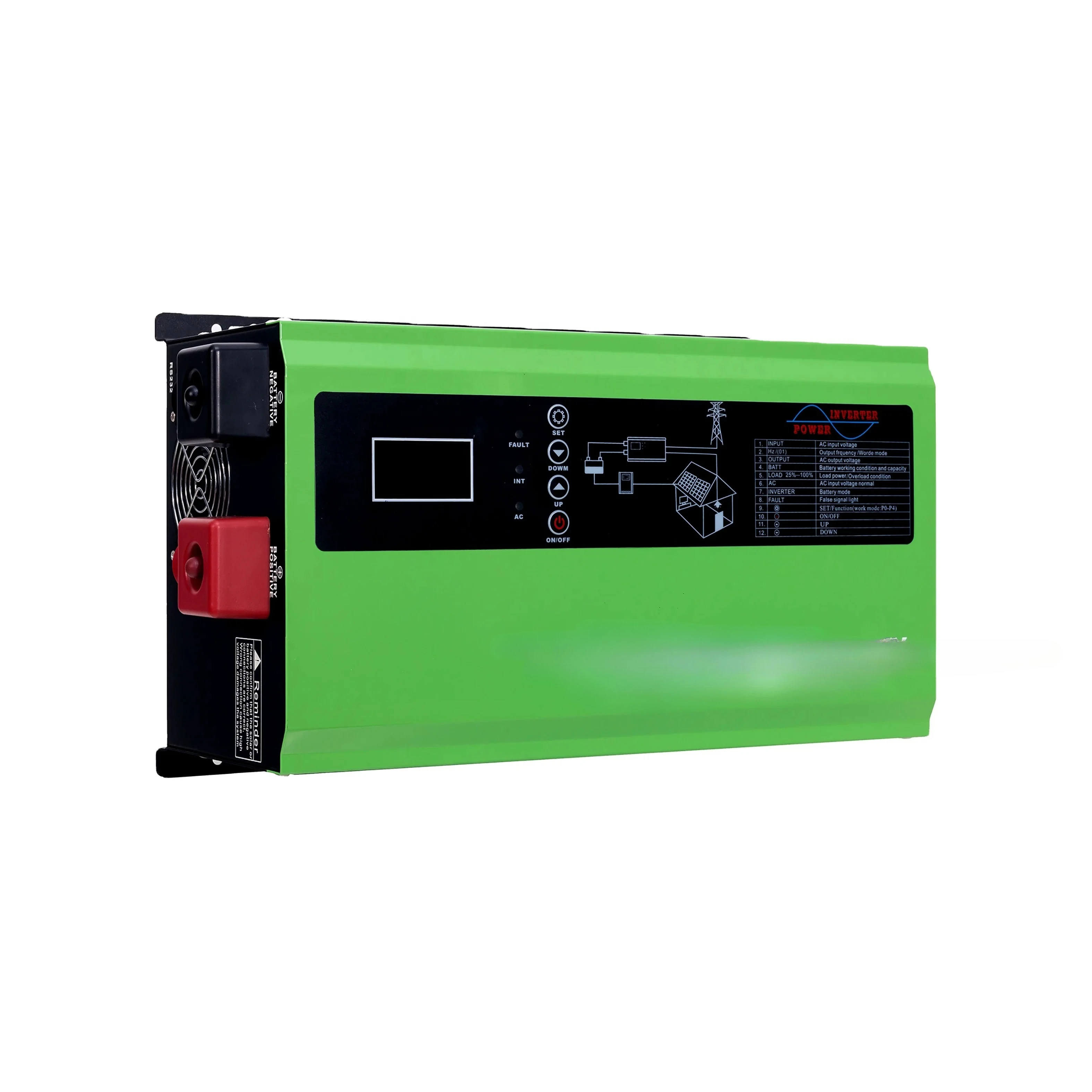 Convertitori e convertitori so - Off Grid Solar Inverter 48V 6000W recensione e prezzo